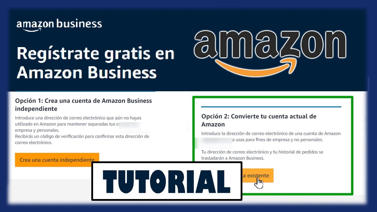 Pasos para cambiar a Amazon Business 2024 【Muy fácil】