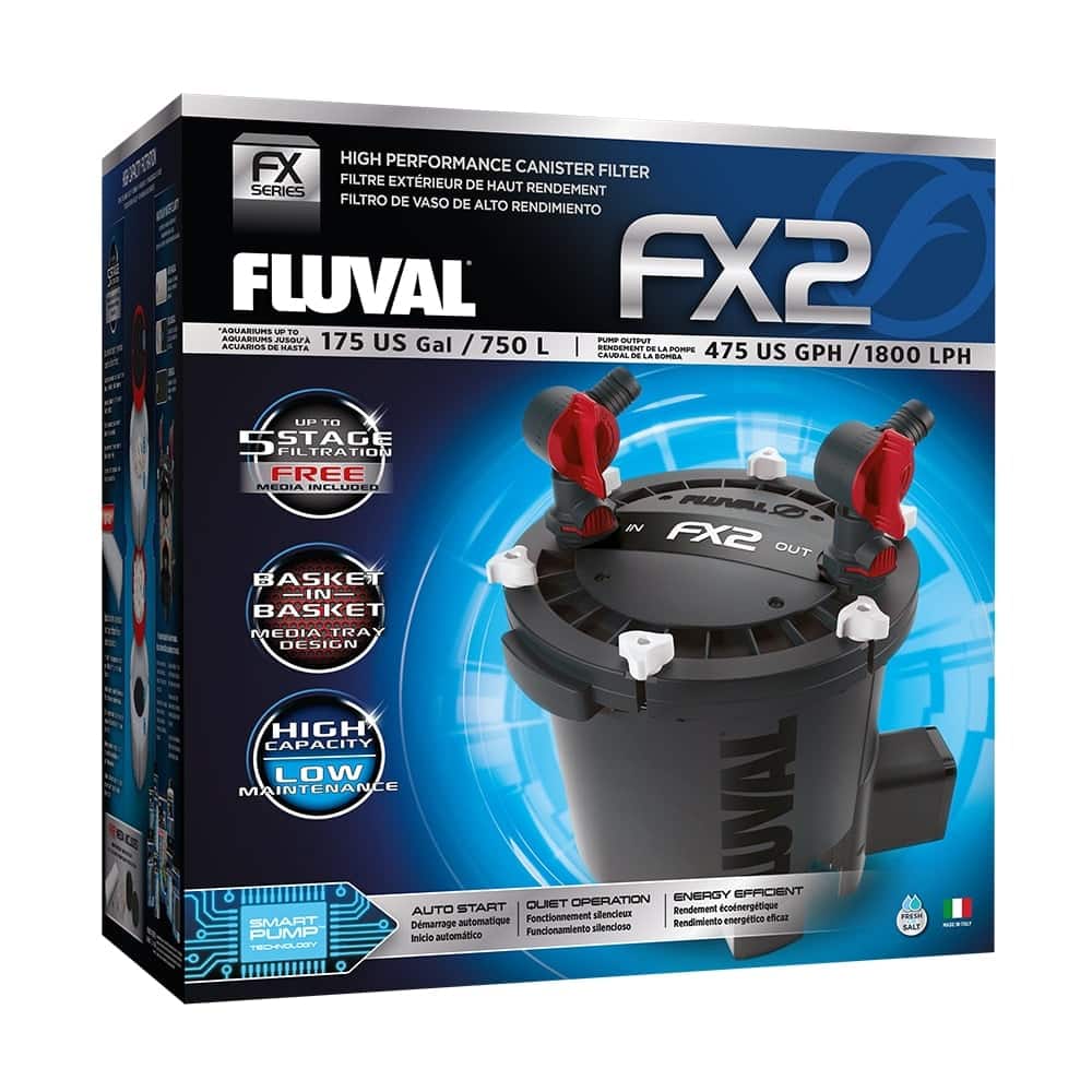 FLUVAL FX2 EXTERNAL FILTER UP TO 750L » MIDLAND AQUATIC SOLUTIONS IRELAND