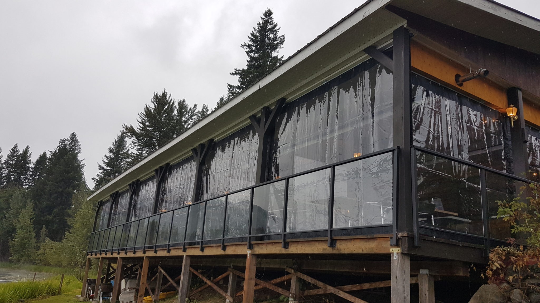 Custom Outdoor Patio Curtains in Canada Midland Industrial Covers