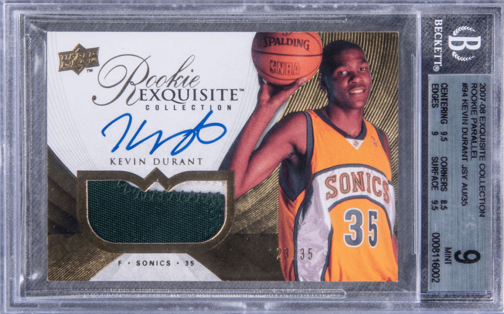 11 Most Valuable Kevin Durant Basketball Cards