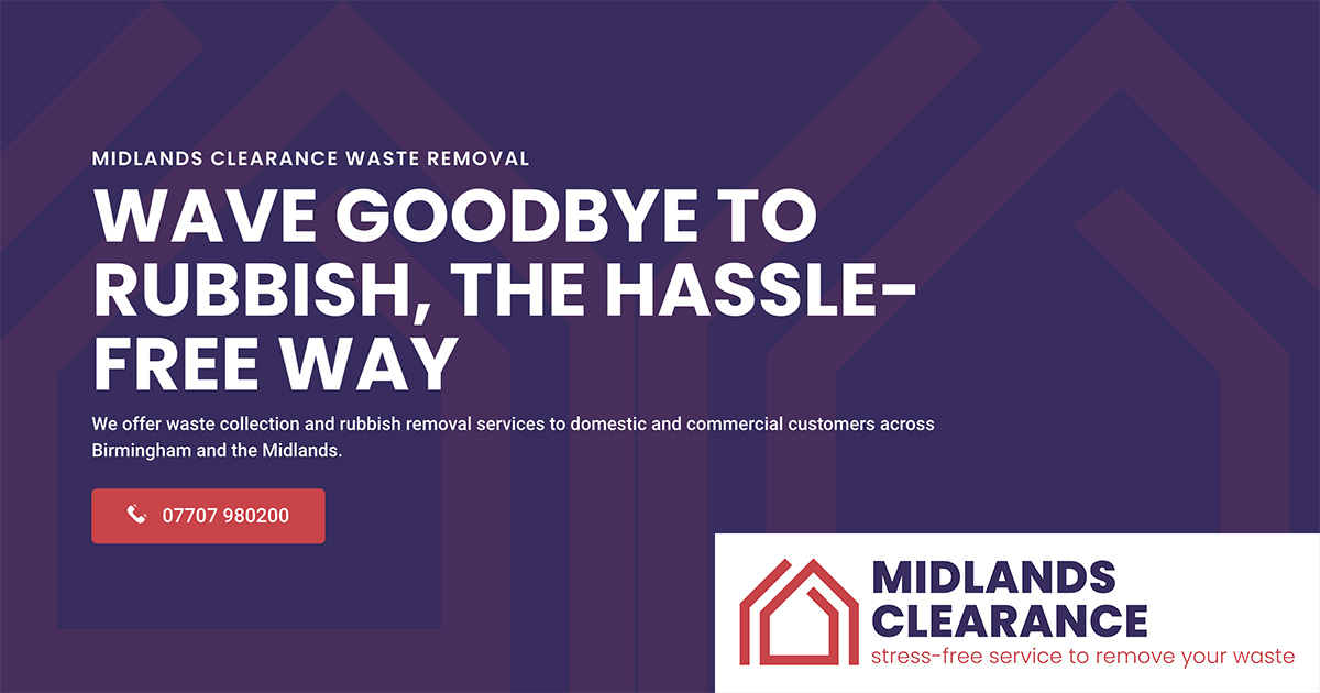 Rubbish Removal Birmingham Midlands Clearance