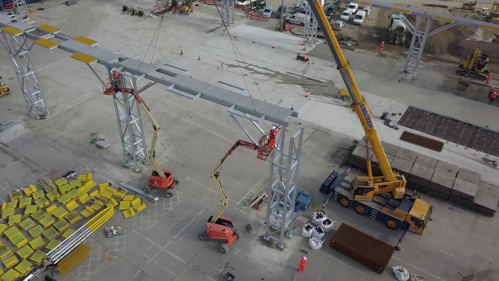 Structural Steel Installation Contractors Midlands UK EU & Worldwide