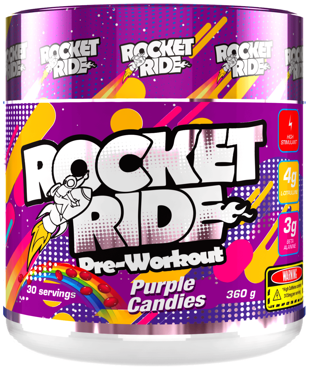 Rocket Ride Pre Workout Sports Nutrition Pre Training, Post