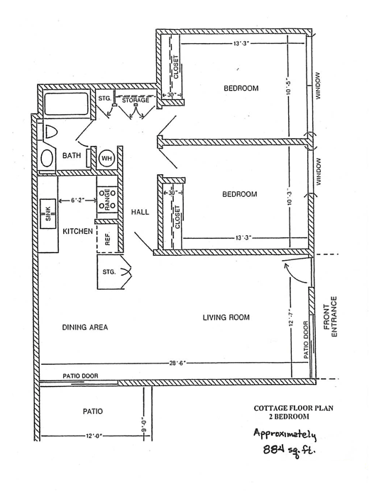 Floor Plans One Bedroom,Studio Apartments Jacksonville FL