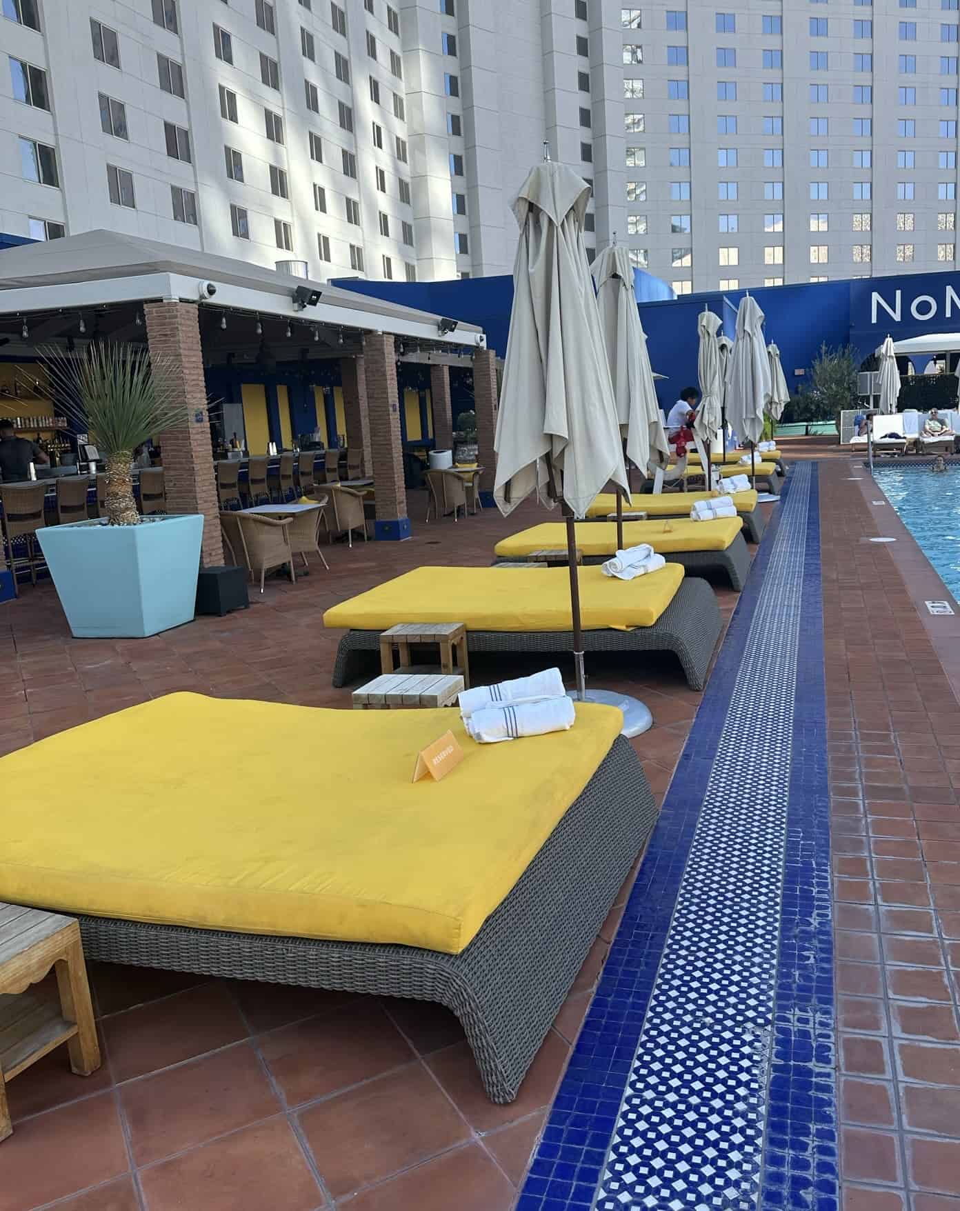 NoMad Las Vegas PoolHours, Cabanas and More Midlife Miles