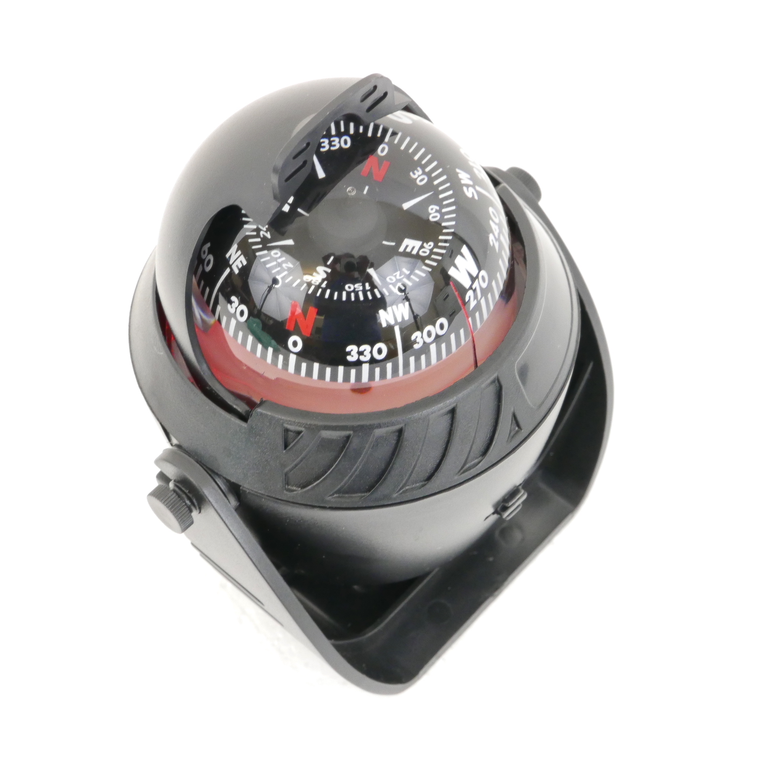 Illuminated Navigation Compass Black, Large