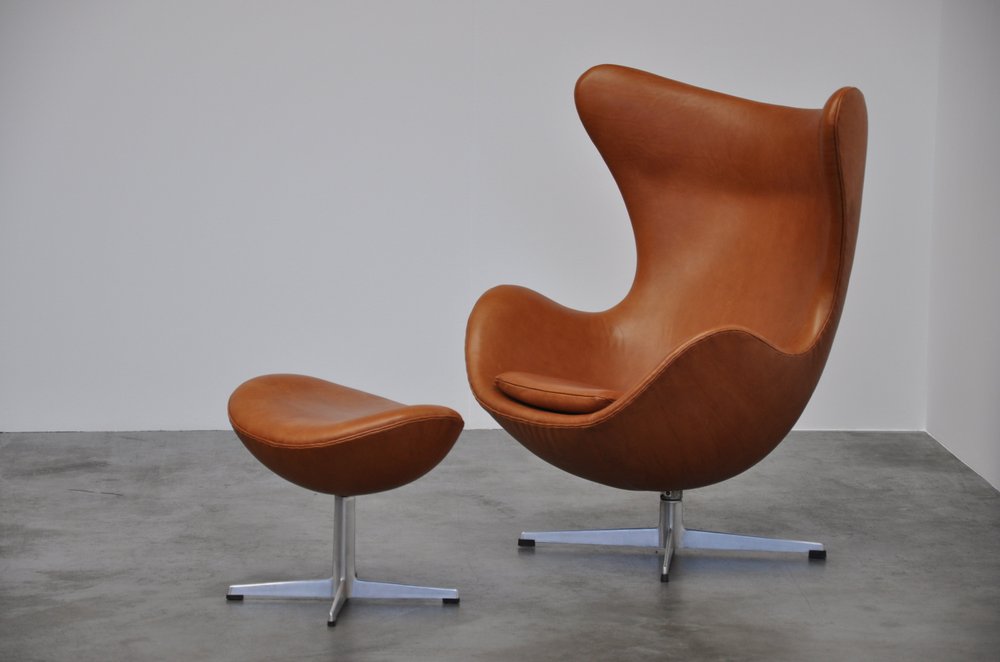 Arne Jacobsen Egg chair Fritz Hansen 1958 Mid Mod Design