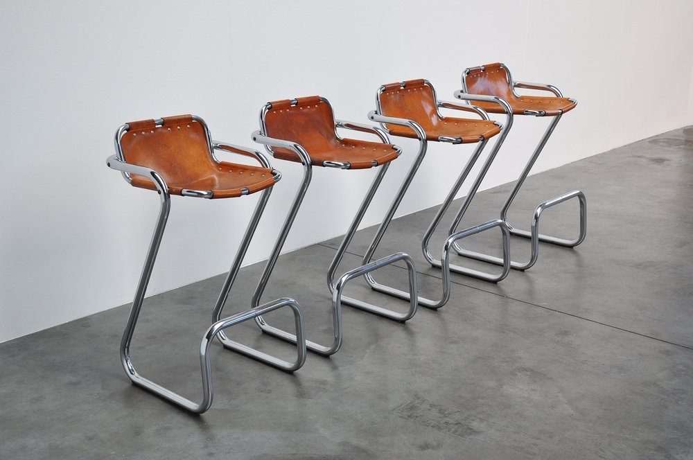 Charlotte Perriand bar stools for Les Arcs 1960 Mid Mod Design
