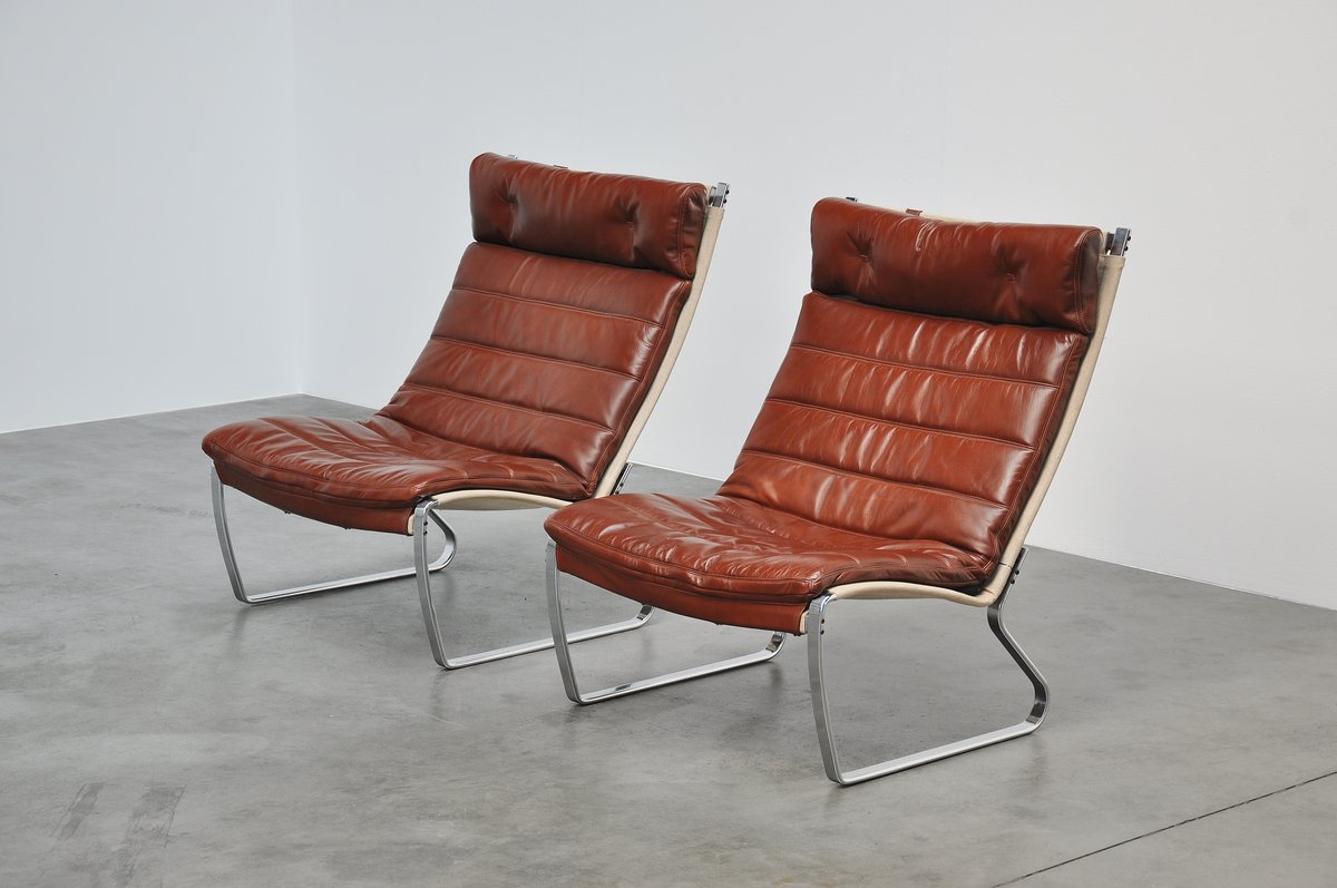 Kastholm JK720 lounge chairs, Kill international 1970 Mid Mod