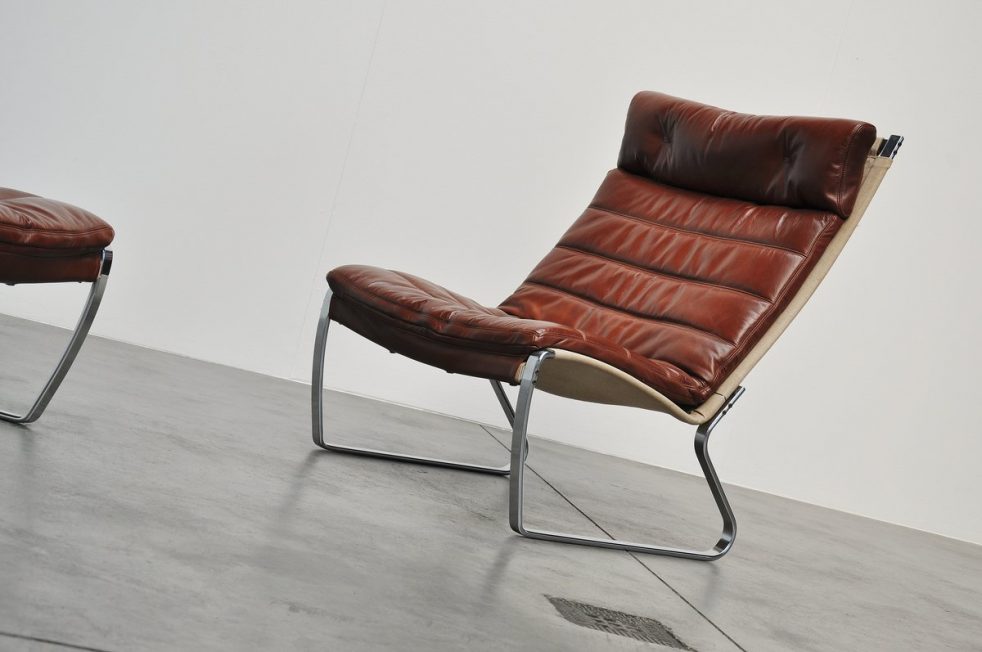 Kastholm JK720 lounge chairs, Kill international 1970 Mid Mod