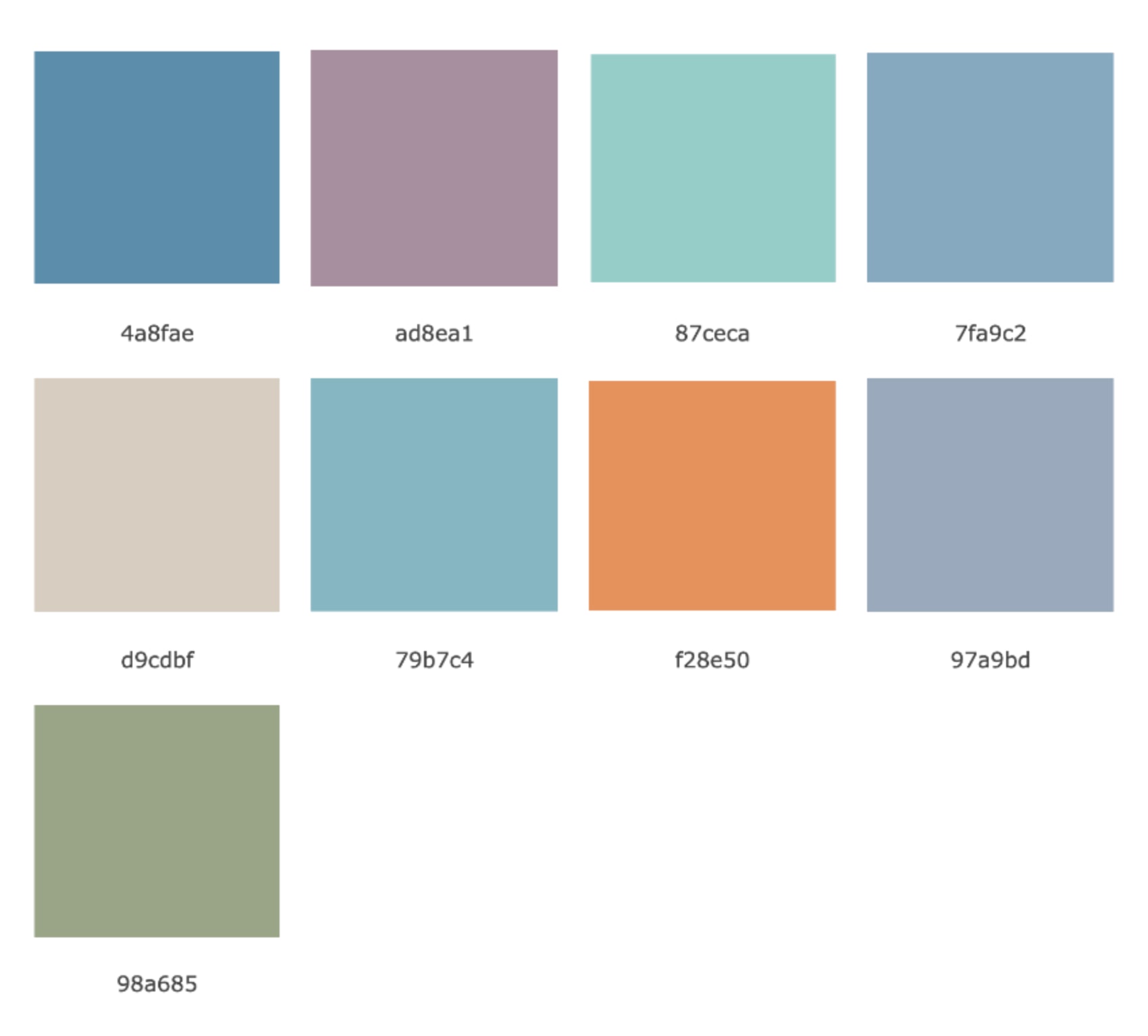 What are the MidCentury Colors? Mid Mod Scout