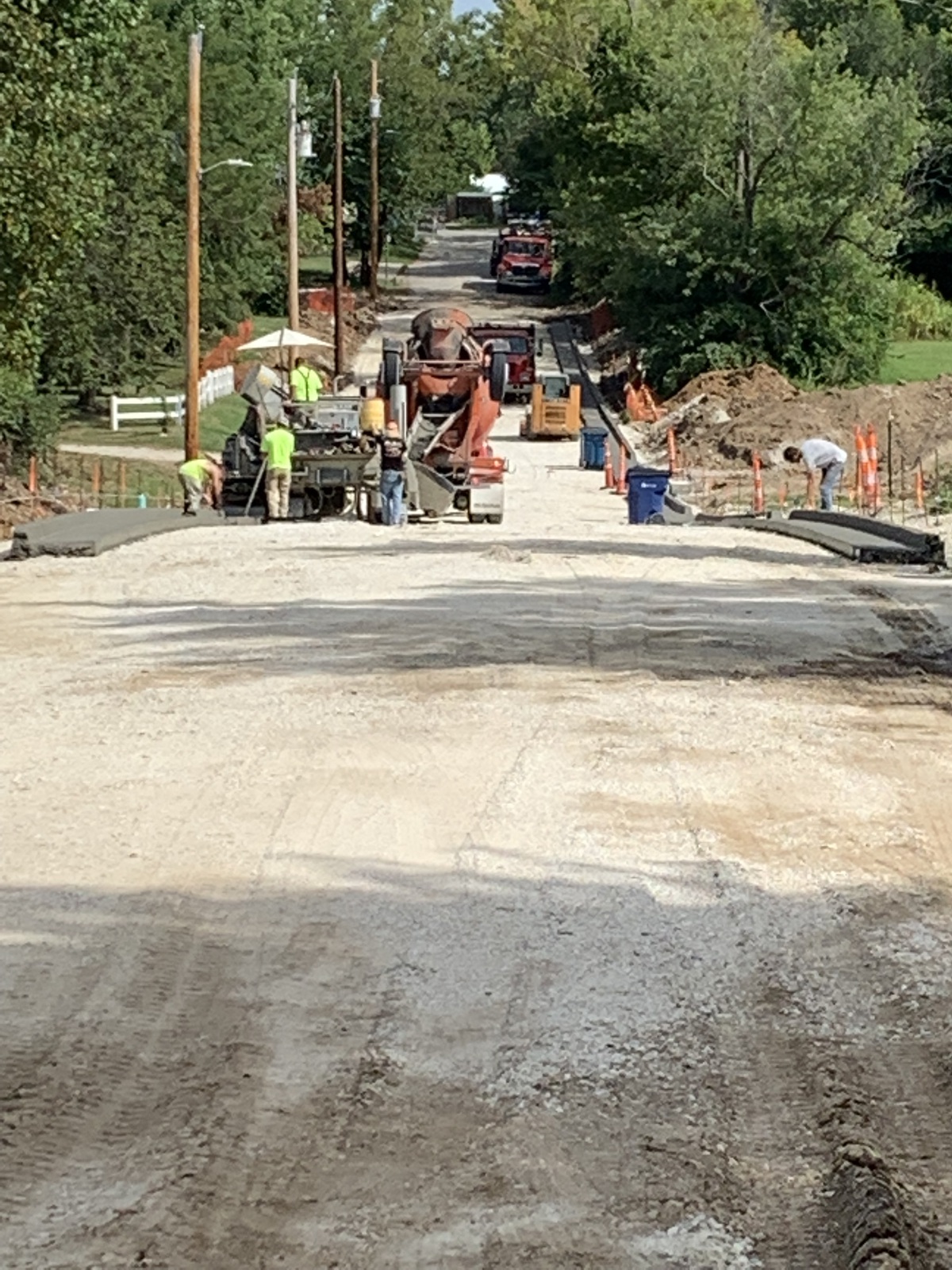 Russellville sewer and street improvements MMLC Excavating • Mid