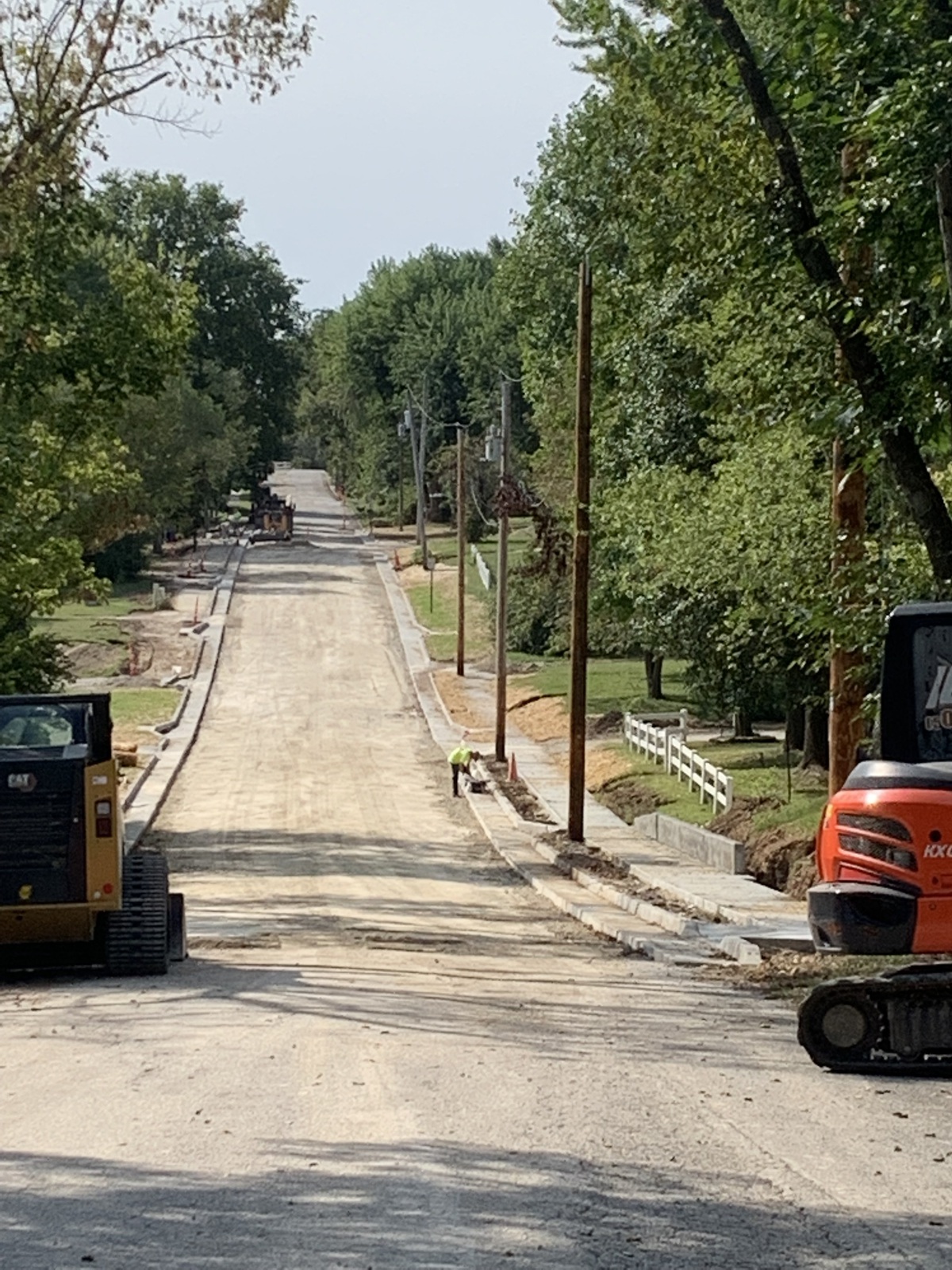 Russellville sewer and street improvements MMLC Excavating • Mid
