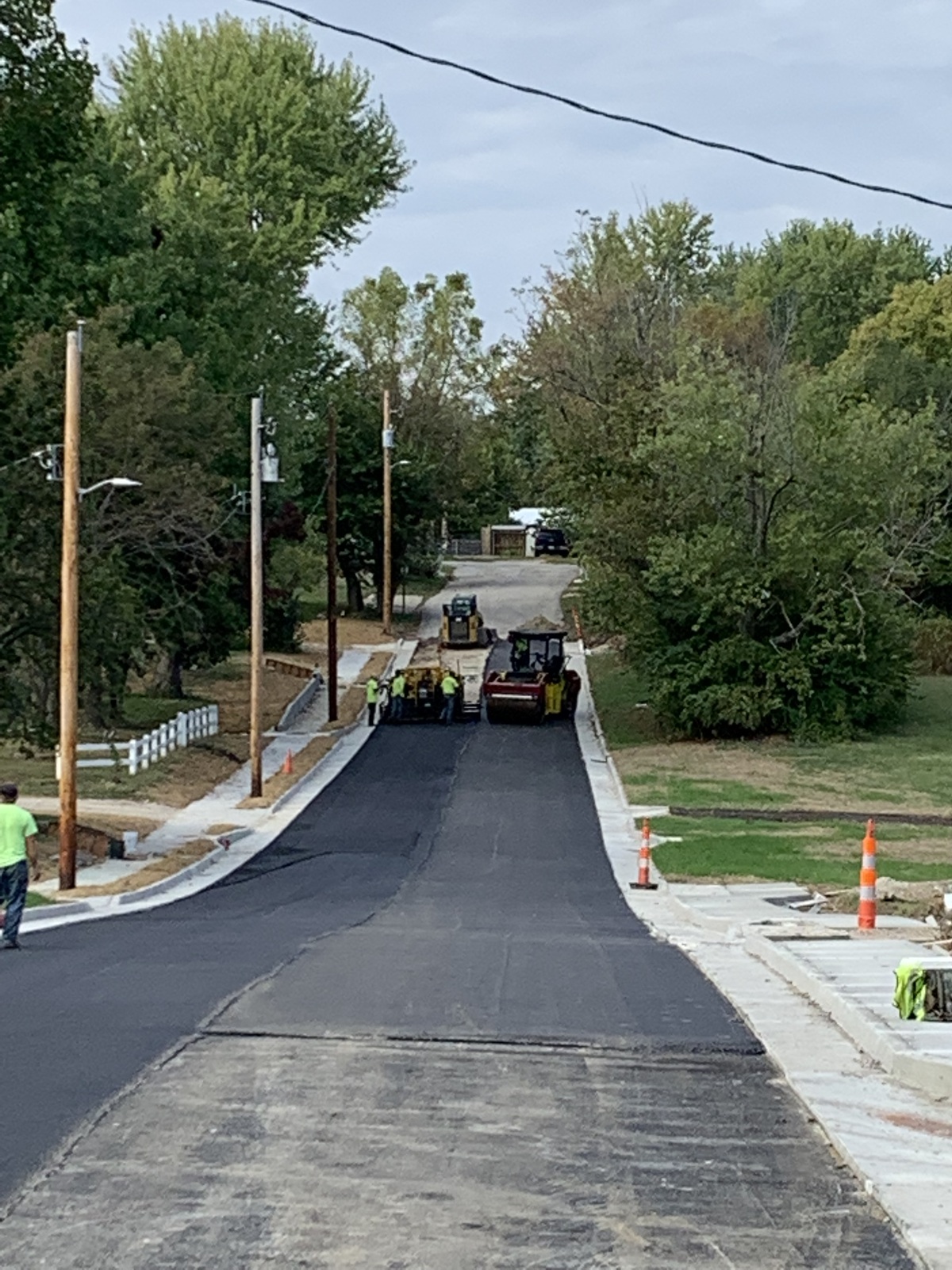 Russellville sewer and street improvements MMLC Excavating • Mid