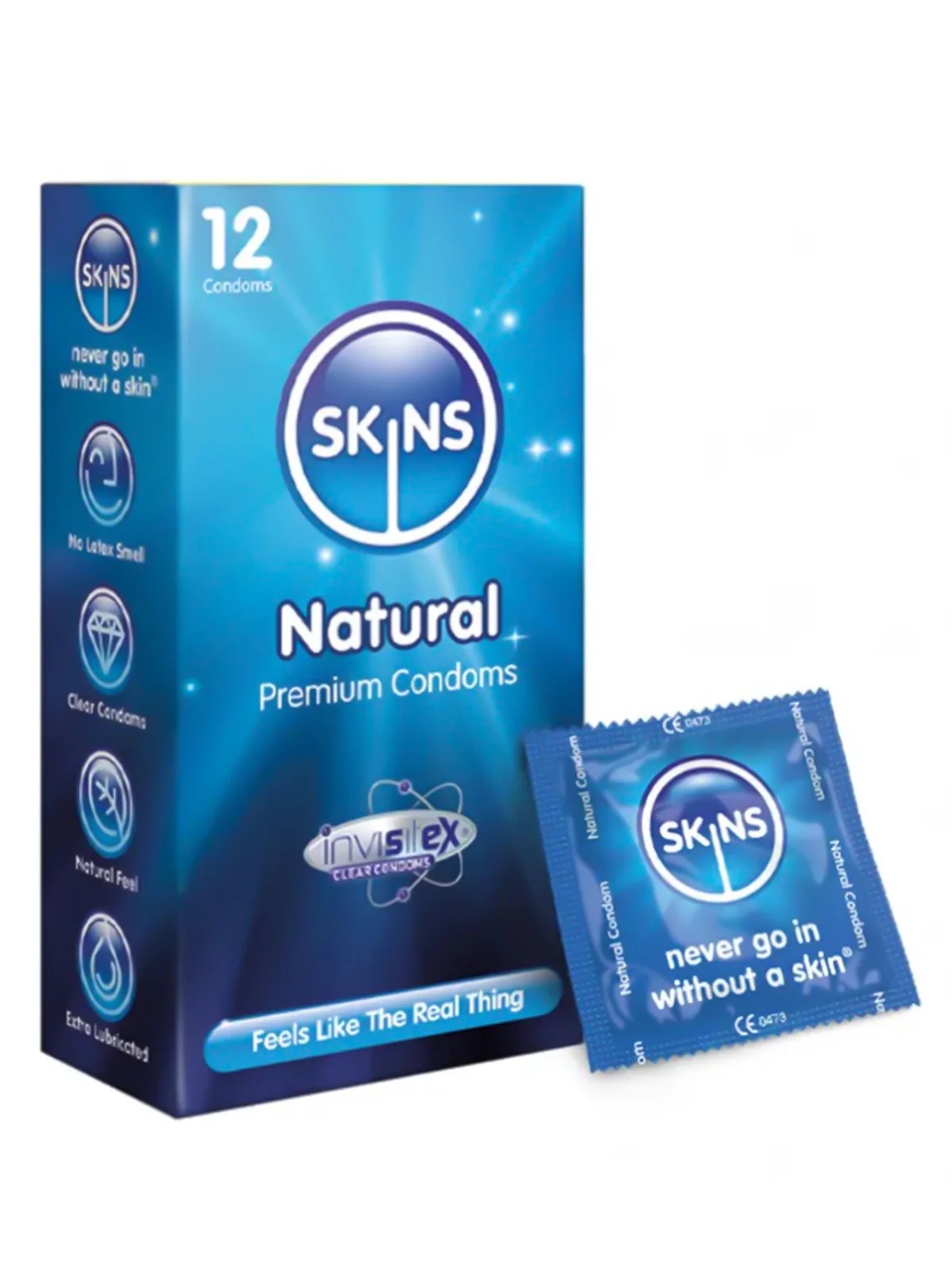 Skins (UK) Condoms Natural 12 Pack