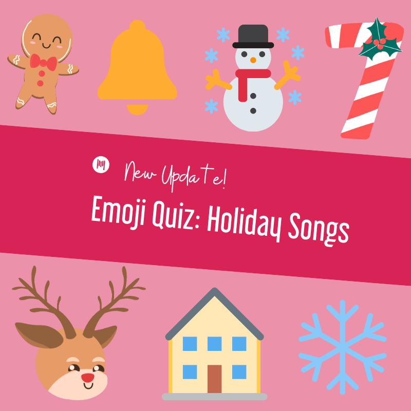 Emoji Quiz Holiday Songs Midnight Music