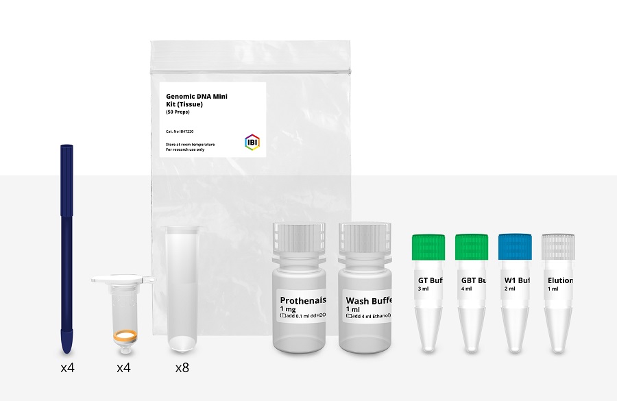 IBI Genomic DNA Kits (Tissue)