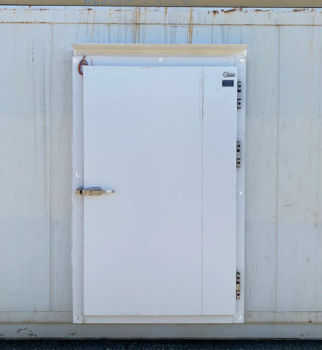 48” Refrigerated Container Butcher Door Midstate Containers