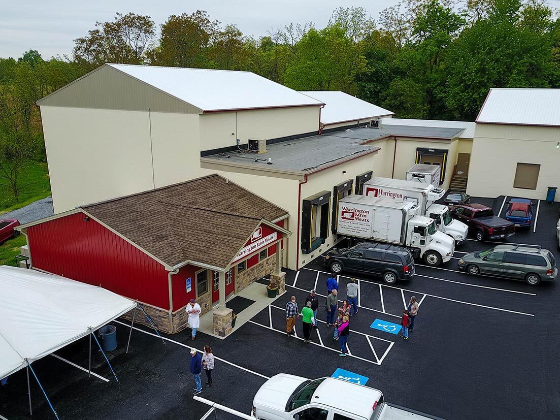 Warrington Farm Meats Butcher Shop Addition Midstate