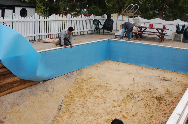 Foam Padding Mid State Pool Liners