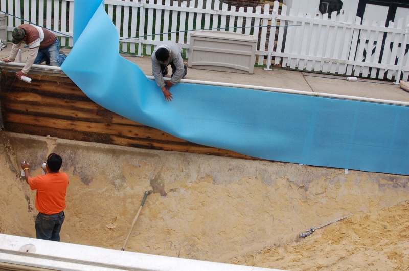 Foam Padding Mid State Pool Liners