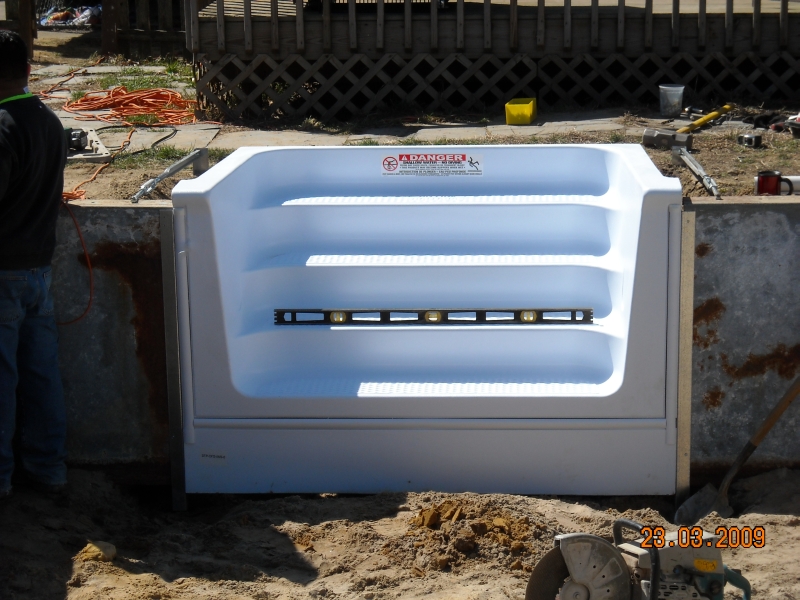 Acrylic Fiberglass Stairs Mid State Pool Liners