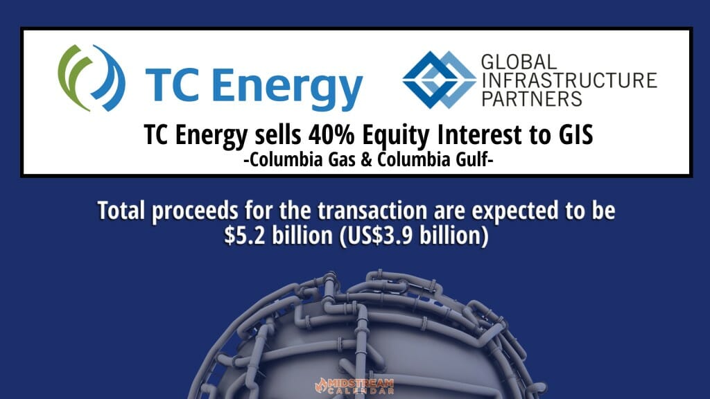 BREAKING July 24 TC Energy Partners with Global Infrastructure