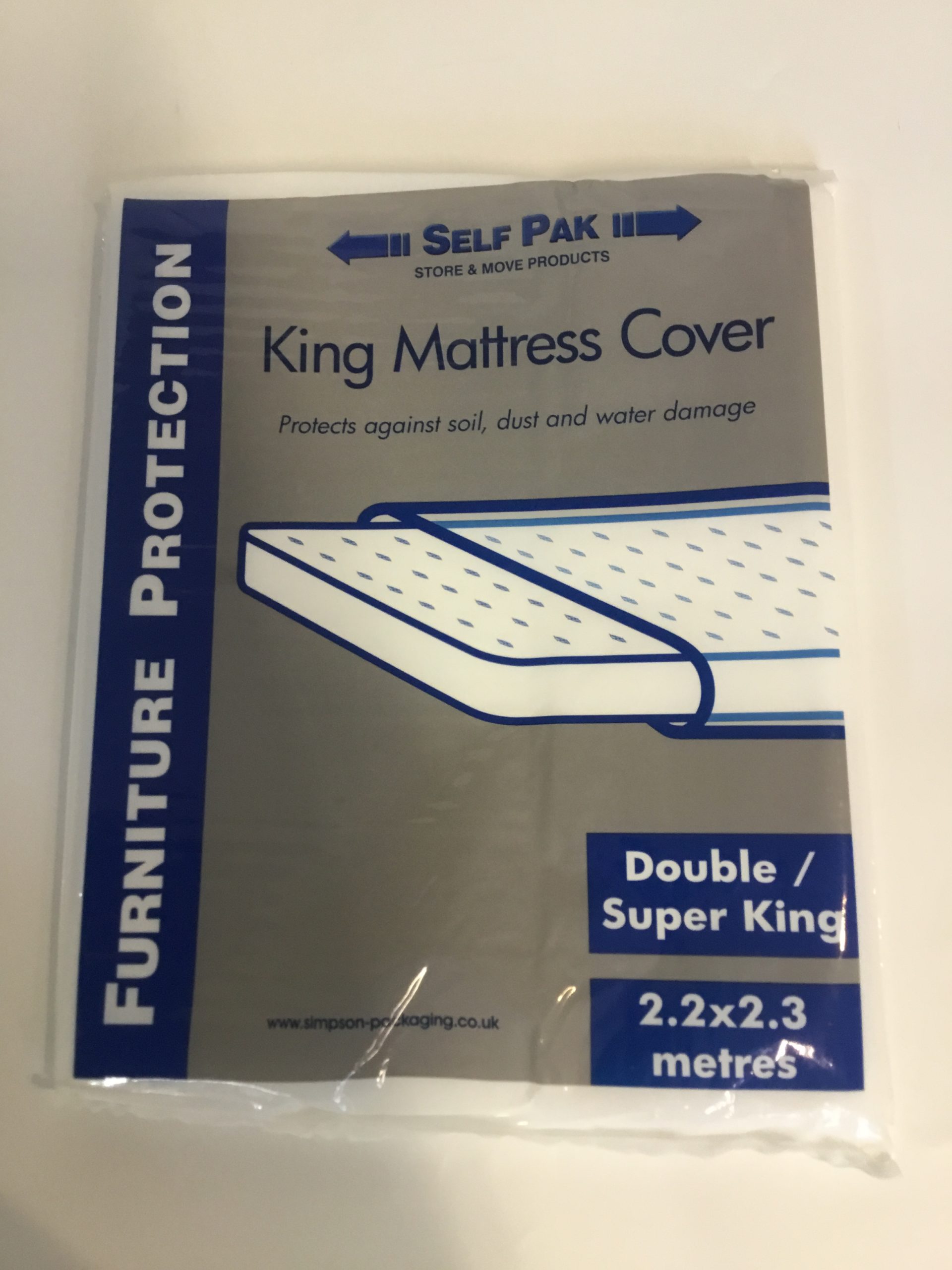 Mattress Cover Double/King Mid Wales Storage