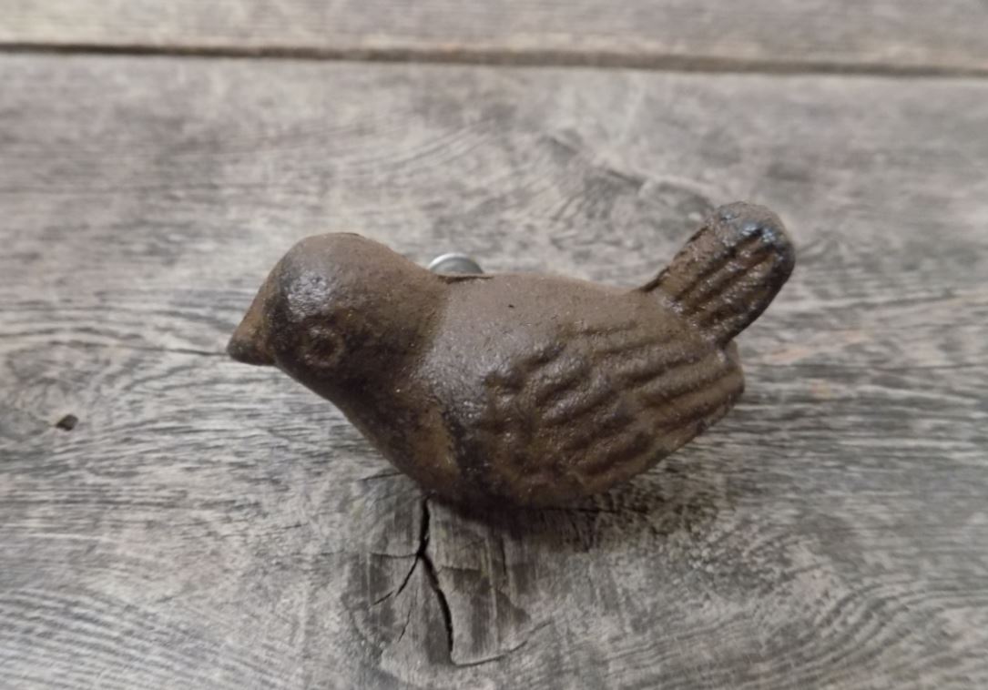 Cast Iron Bird Drawer Pulls With Mounting Screw Midwest Craft House