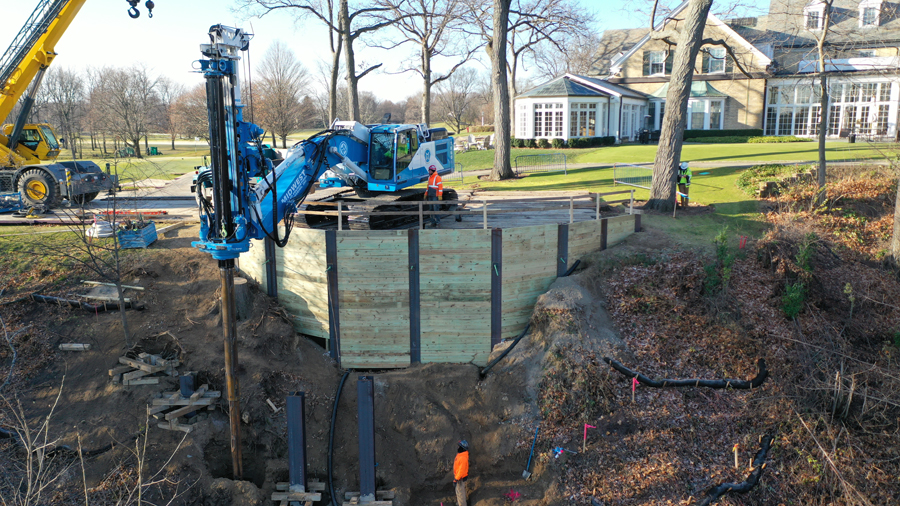 Earth Retention • Midwest Drilled Foundations & Engineering