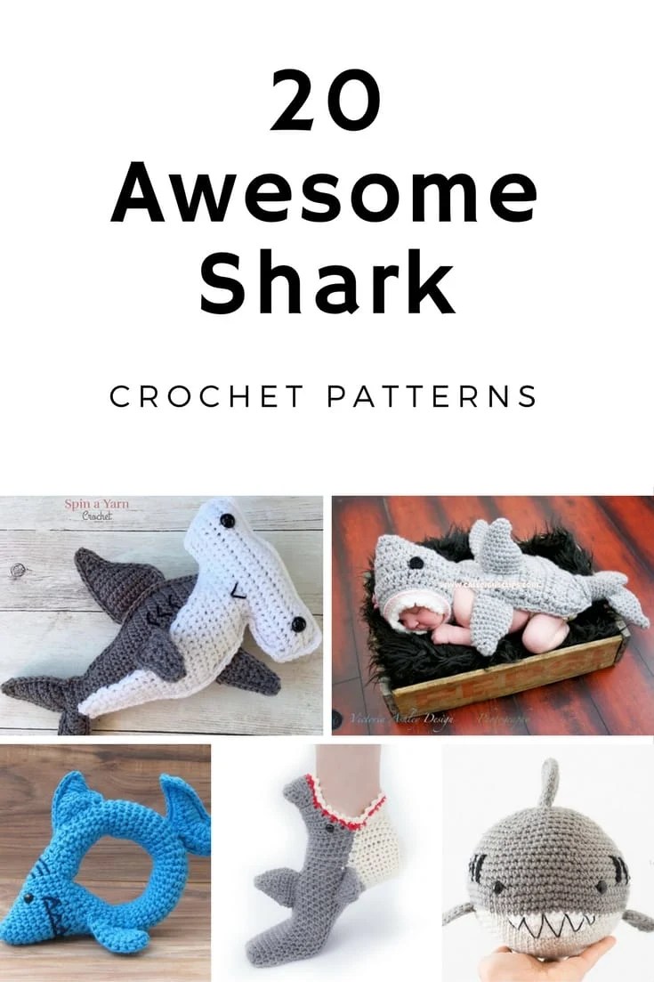 Awesome Shark Crochet Patterns