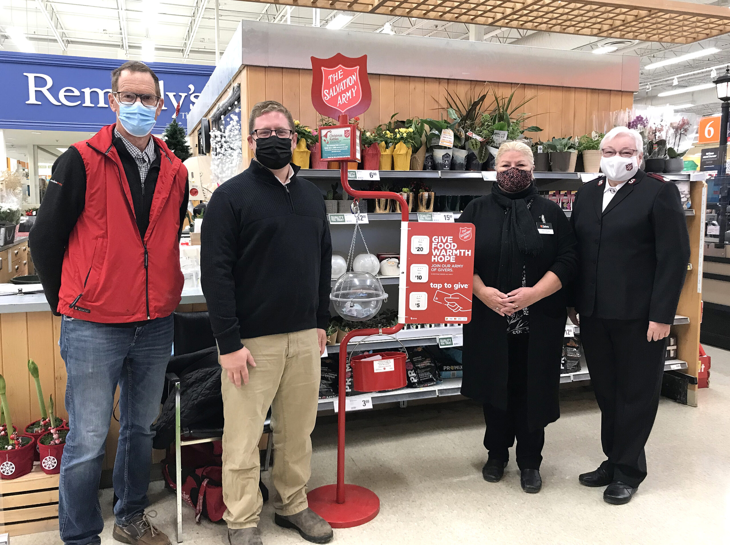 Listowel Salvation Army launches Christmas Kettle Campaign