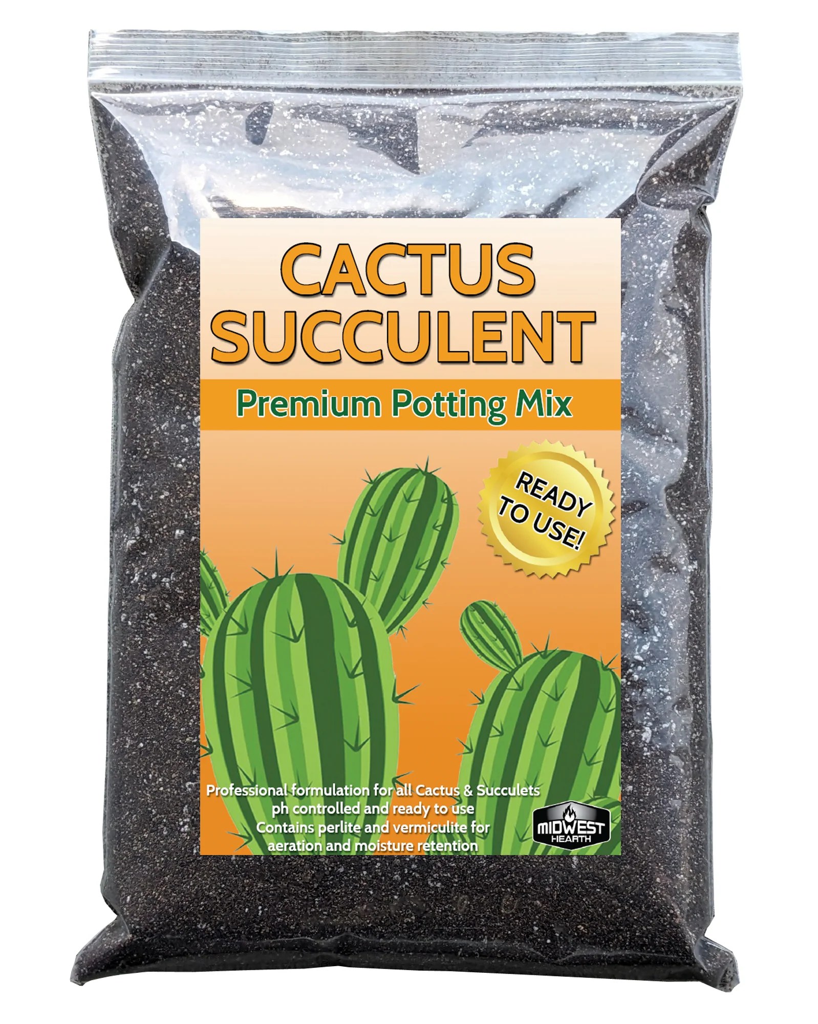 Cactus and Succulent Potting Soil Midwest Hearth
