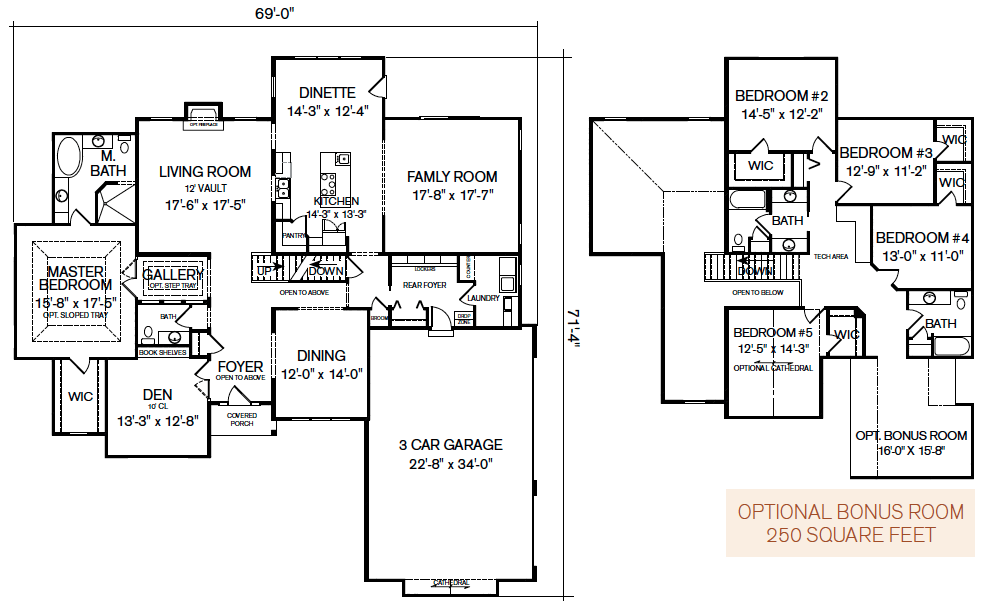 Mount Prospect Panelized Floor Plan