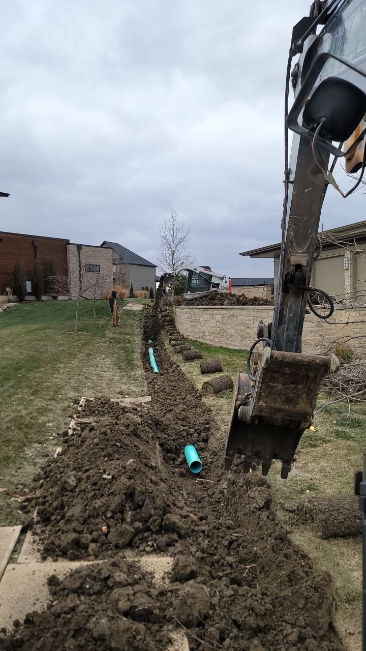 Drainage Solutions | Midwest Walls and Landscape Inc.