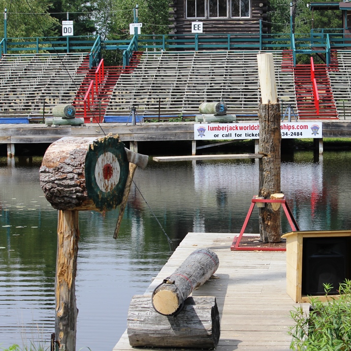 Fred Scheer’s Lumberjack Show, Hayward WI Skill, Competition, Laughter