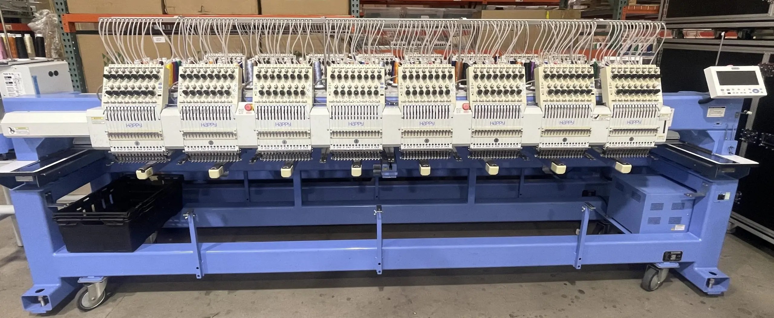 HappyJapan HCR 1508 2nd Hand Embroidery Machine Industrial