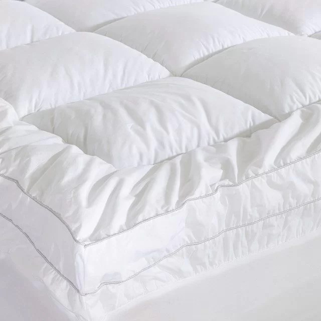 10cm Thick 360° Fitted Sheet Mattress Topper Luxurious Comfort