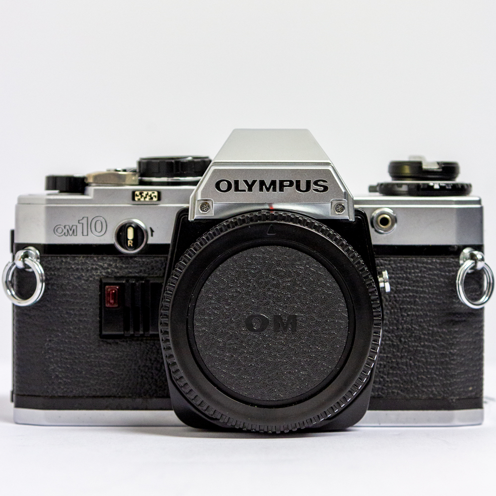 USED Olympus OM10 Chrome OM10 New light seals fitted Mifsuds