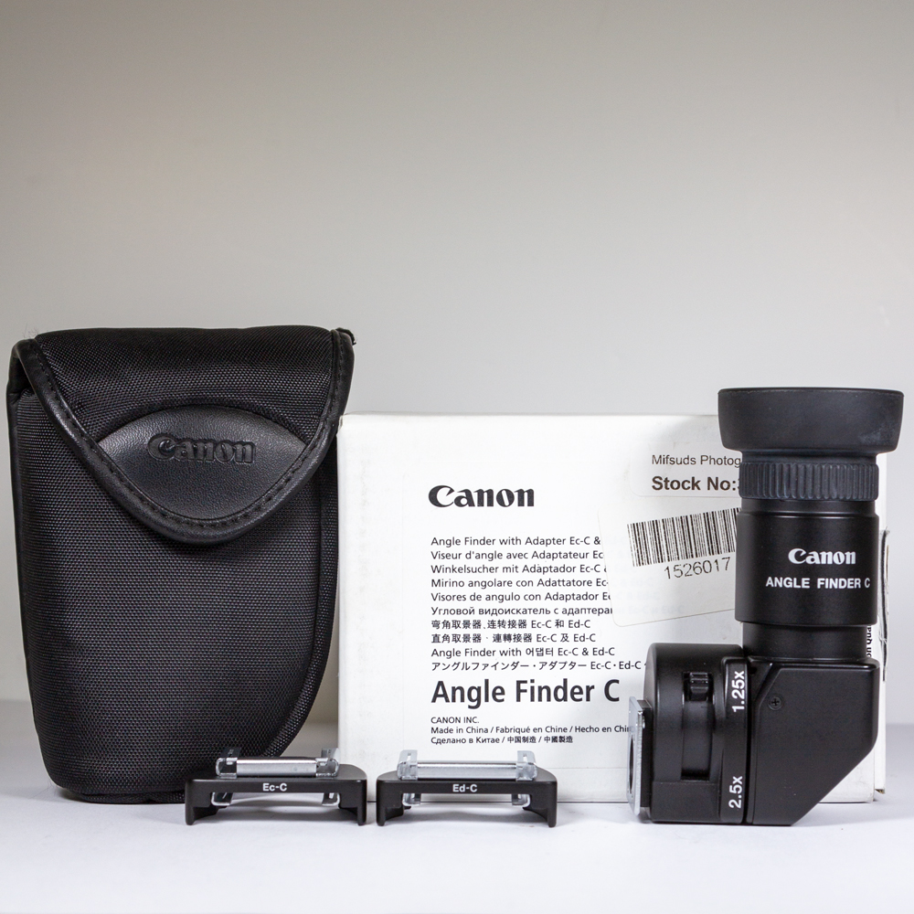 USED Canon Angle Finder C Mifsuds Photographic Ltd