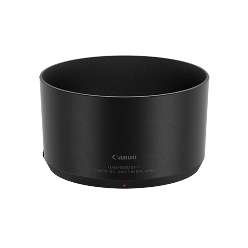 Canon Lens Hood ET77 (Fits RF 85mm F2 Macro IS STM) Mifsuds Photographic Ltd