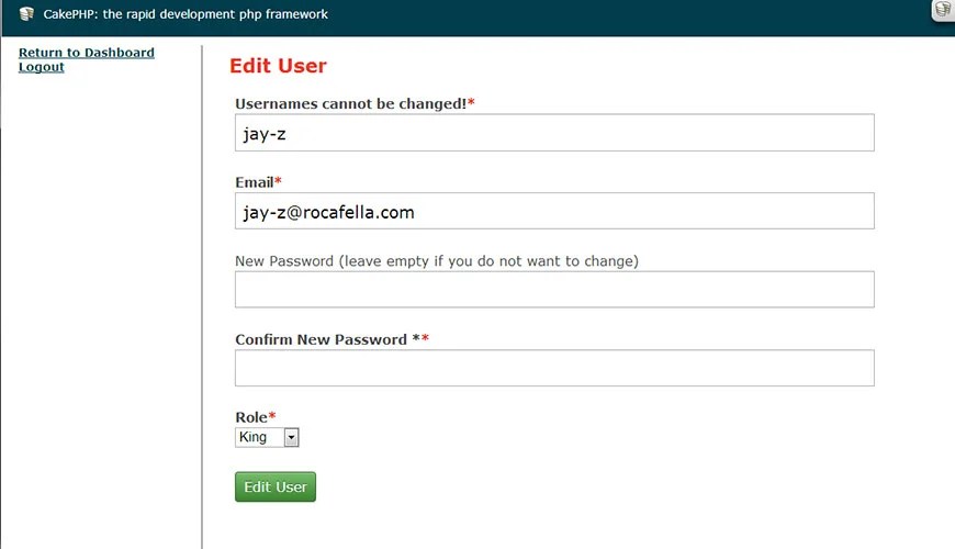 A Complete Login and Authentication Application Tutorial for CakePHP 2.