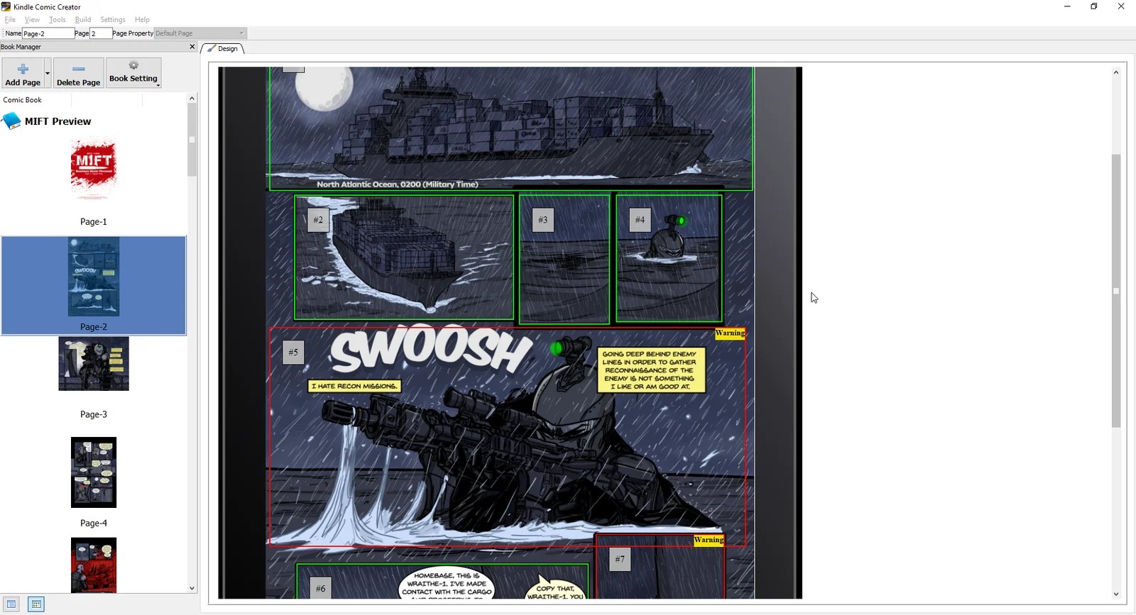 pages view Mifty is Bored