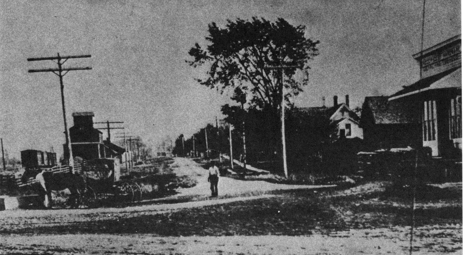 Dutton, Michigan about 1910