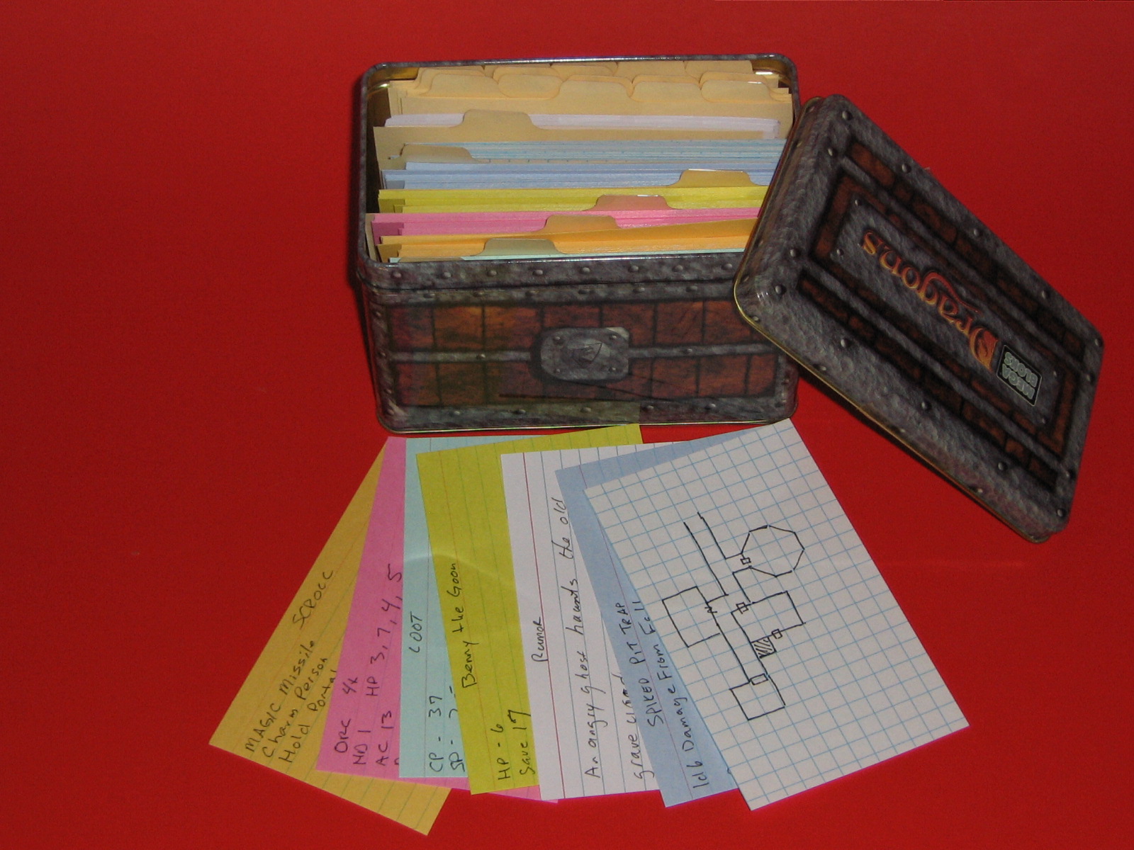 Index Card Holder Diy