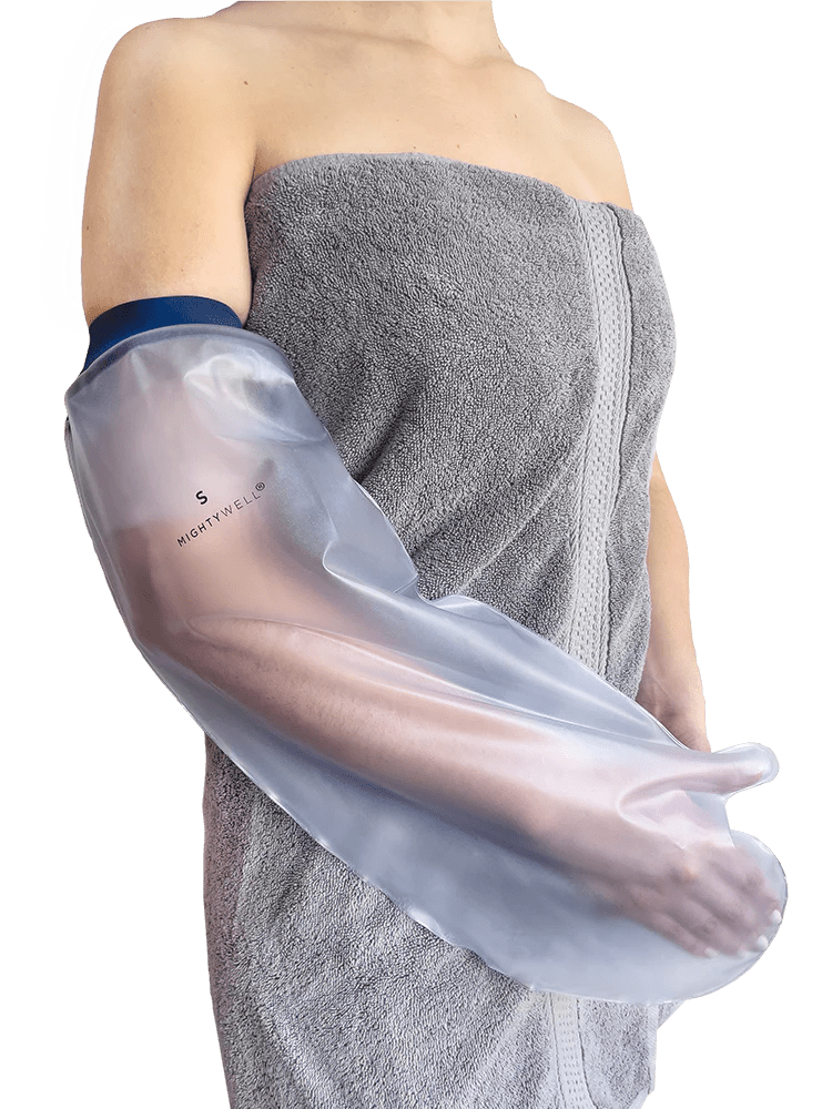 H₂O Shield™ Waterproof Cast Cover Comfortable Watertight Seal Arm Cover Mighty Well