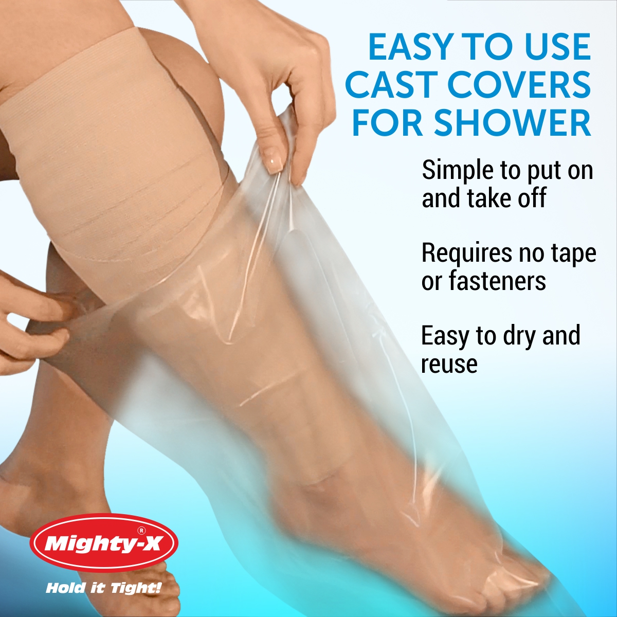 Waterproof Cast Cover Shower