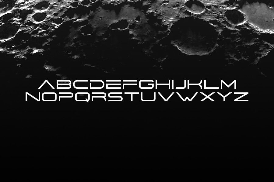 SciFi Bundle Space Fonts, Backgrounds, Logos, UI Kit only 17