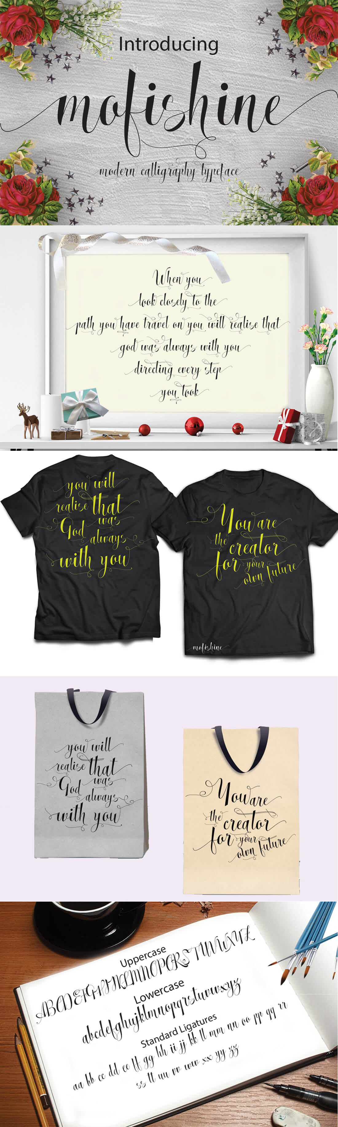 5 Elegant Calligraphy Fonts from Moriztype Studio only 9! MightyDeals