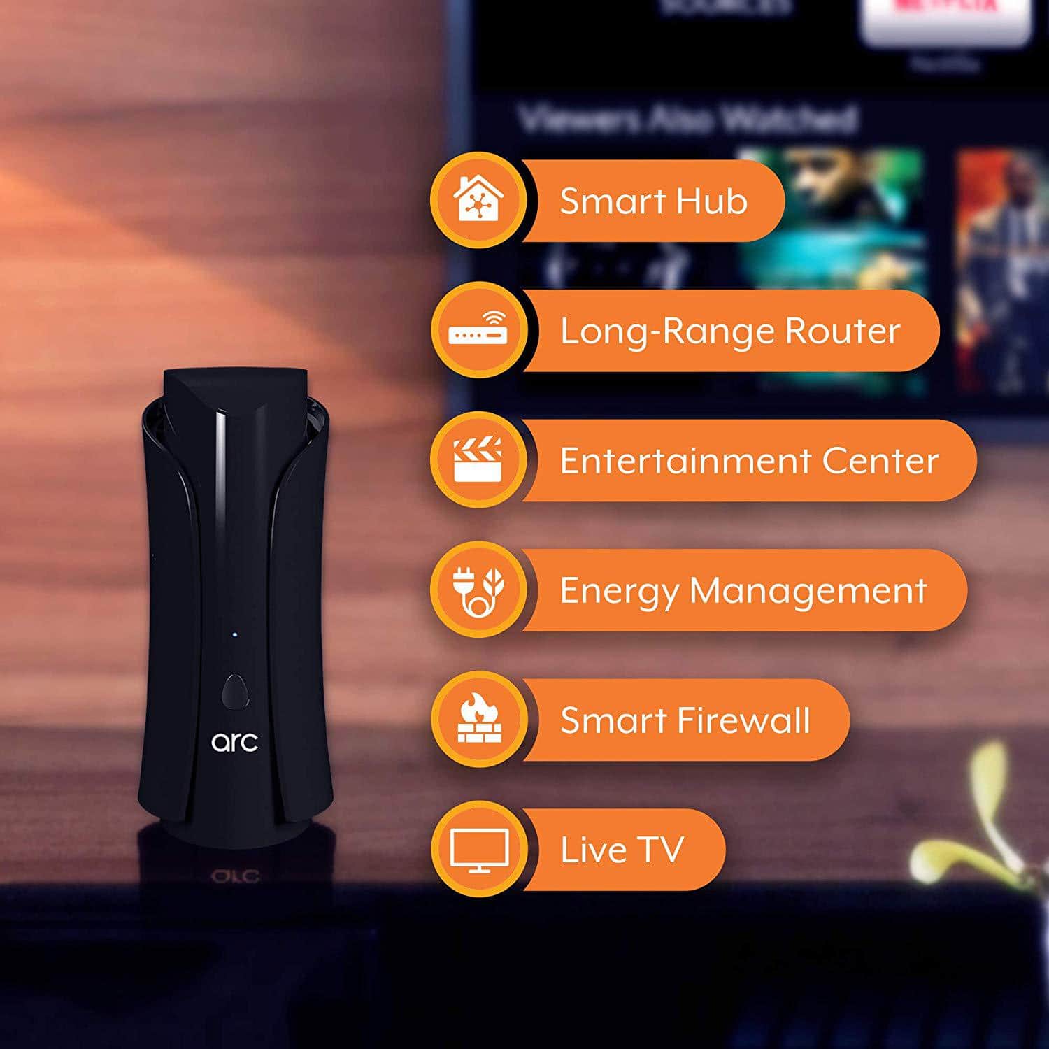 Arc Smart Home Management System (Router, ZWave controller